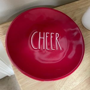 Rae Dunn Christmas Cheer small plate